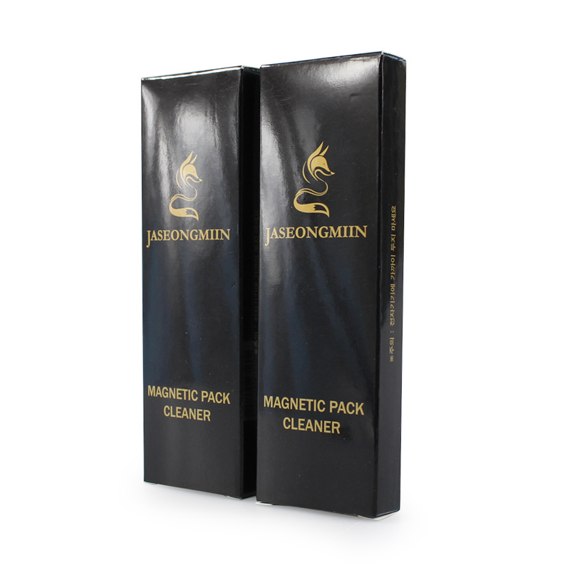 customized  bottle price glossy lamination logo gold stamping cosmetic packaging box
